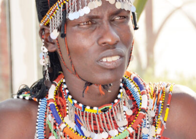 William Kikanae, líder masai